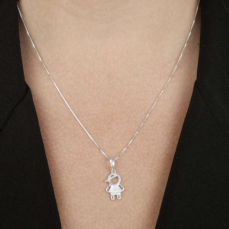 Colar Filho com Zircônia em Prata 925 - Galeria