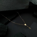 Colar Dourado Religioso Terço Cruz e Pérolas - Galeria