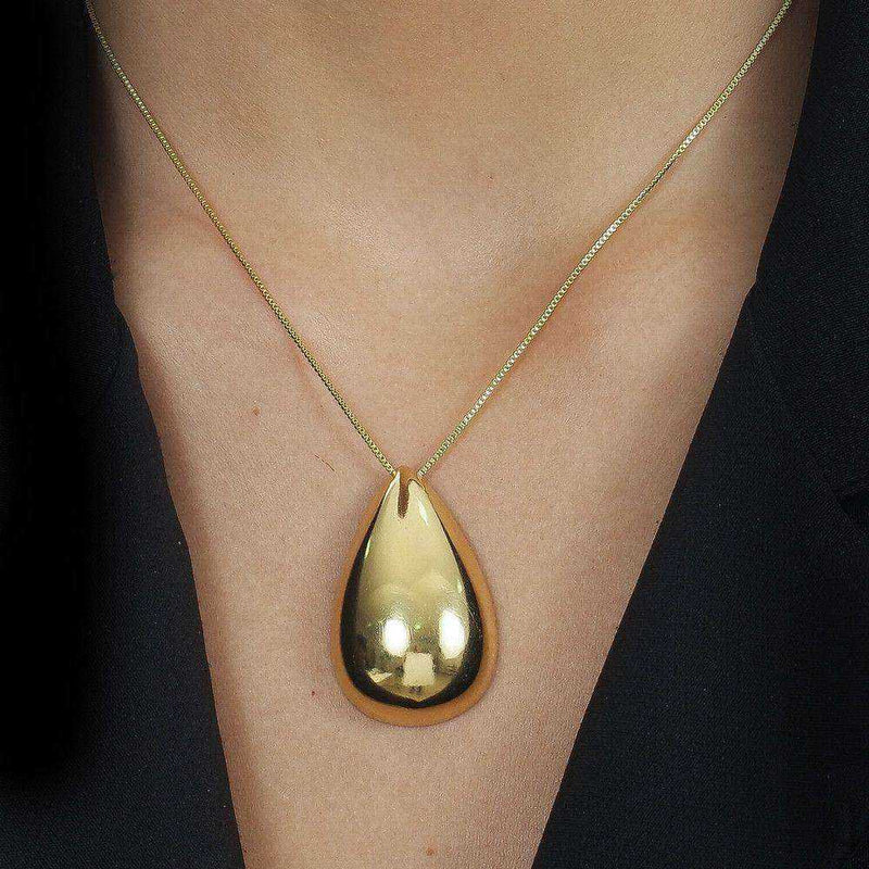 Colar Dourado de Gota - Galeria