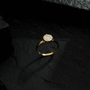 Anel Dourado Chuveirinho Cravejado de Zircônia - Galeria