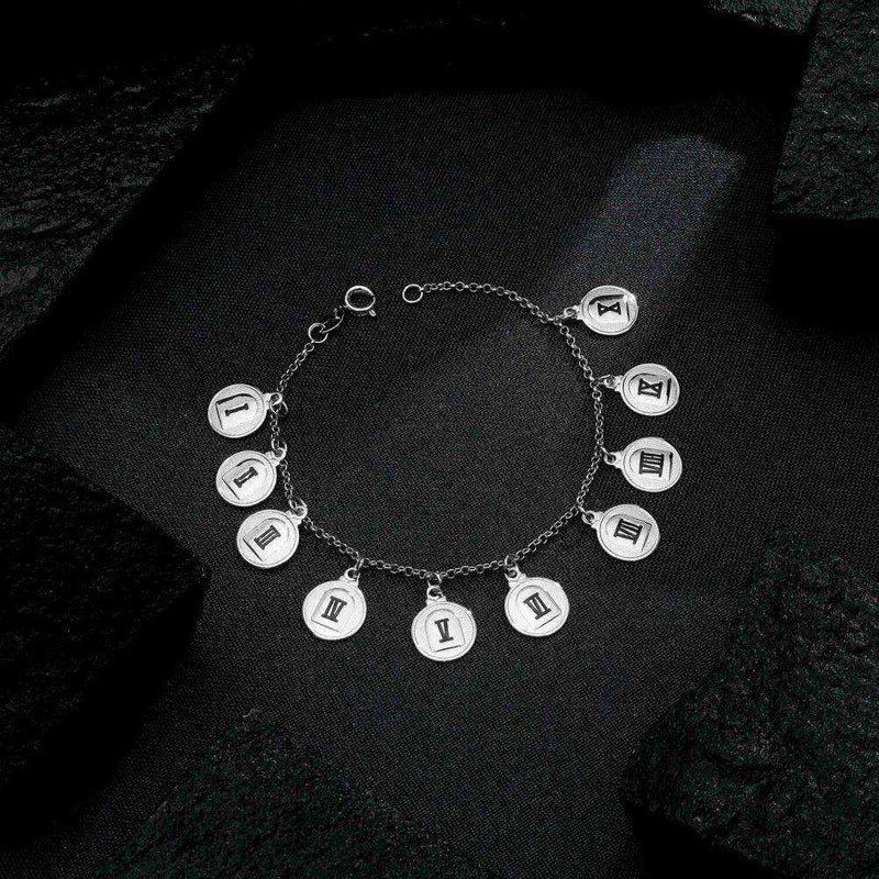 Pulseira Prateada 10 Dez Mandamentos - Galeria